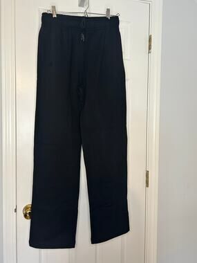 Alphalete Athletics Mens Small Black Fleece Jogger Sweatpants NWOT Gym